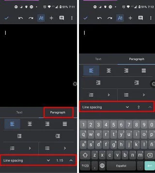 Jak zmienić odstępy między wierszami w Dokumentach Google