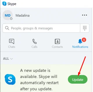 Skype: Hata, Bağlantınızla İlgili Bir Sorun Var