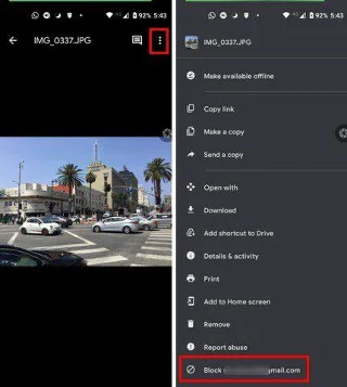 Google Drive'da Kullanıcılar Nasıl Engellenir