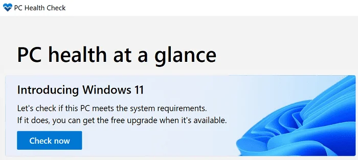 Comment vérifier si vous pouvez mettre à niveau vers Windows 11