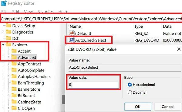 Khắc phục: Không thể tắt hộp kiểm mục trên Windows 11