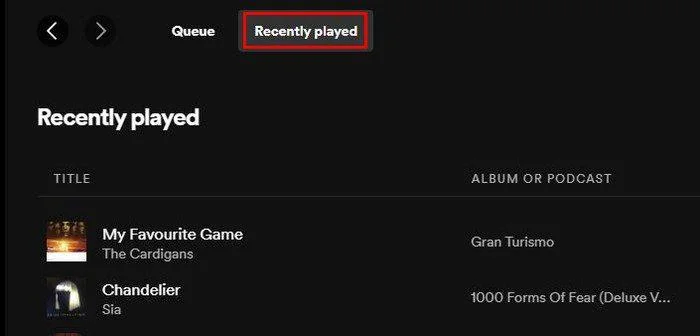 Spotify: come accedere alla cronologia di ascolto