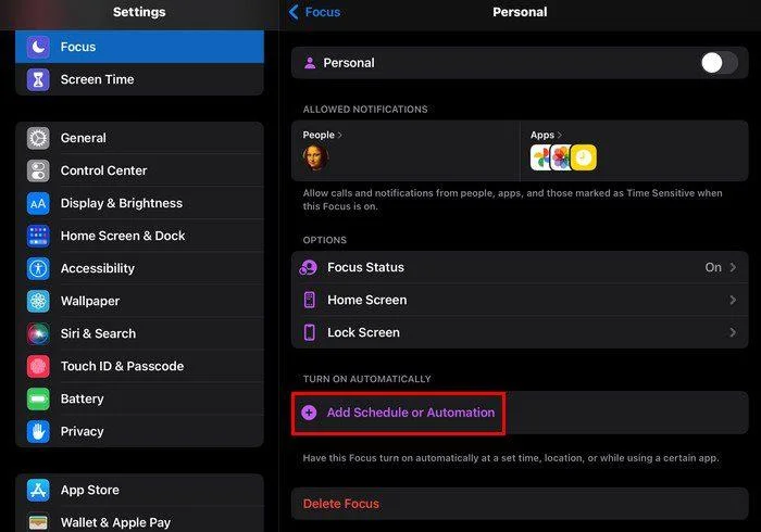 iPadOS 15'te Odaklanma Nasıl Oluşturulur - Eksiksiz Kılavuz