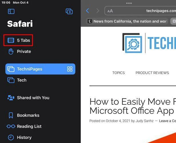 iPadOS 15: Düzenli Kalmak için Safari'de Grup Sekmeleri Nasıl Oluşturulur