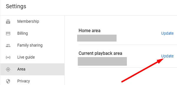 “Ev Alanınızın Dışında” YouTube TV Hatası Nasıl Düzeltilir