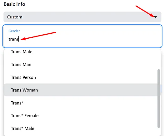 Facebook'ta Cinsiyet Nasıl Değiştirilir