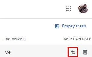Google Takvim'de Silinen Etkinlikler Nasıl Kurtarılır