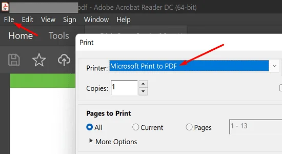 Düzeltme: Adobe Acrobat Bu Belgeyi Okuyamadı
