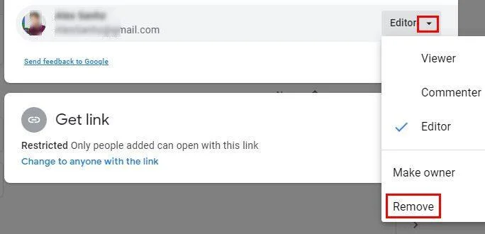 Google Drive'da Kullanıcılar Nasıl Engellenir