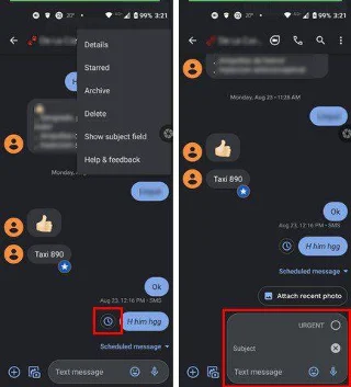 Mesajlar Daha Sonra Nasıl Planlanır – Google Mesajlar