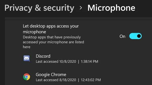 Düzeltme: AirPods Mikrofonu Windows 11'de Çalışmıyor