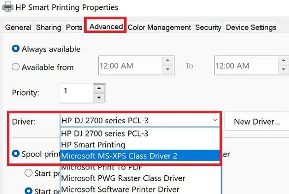 Düzeltme: Microsoft IPP Sınıfı Sürücüsü Renk Sunmuyor, Yalnızca Gri Tonlamalı