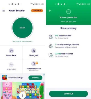 Android için En İyi Ücretsiz Antivirüslerden 5'i