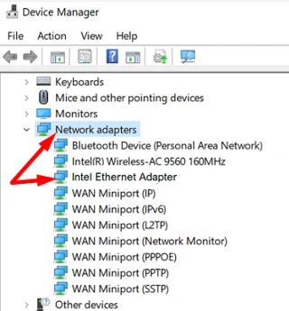 Düzeltme: Ethernet Seçeneği Windows'ta Kullanılamıyor