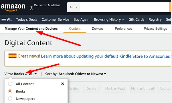 Kindle'dan Kitapları Silemiyorsanız Ne Yapmalısınız?