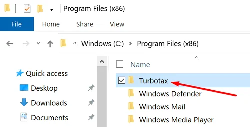 Düzeltme: TurboTax'i Güncellemeye Çalışırken Önemli Hata 1603