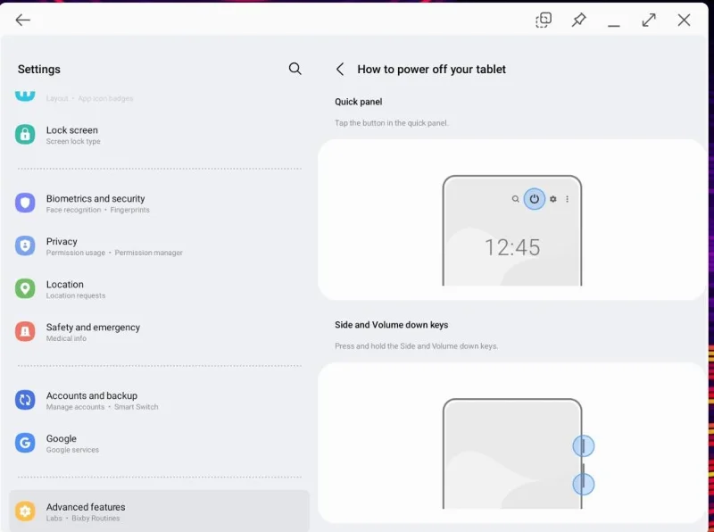 Galaxy Tab S8 Nasıl Sıfırlanır