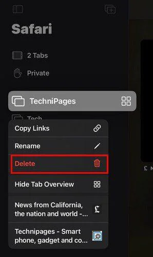 iPadOS 15: Düzenli Kalmak için Safari'de Grup Sekmeleri Nasıl Oluşturulur