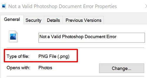 “Geçerli Bir Photoshop Belgesi Değil” Hatası Nasıl Düzeltilir