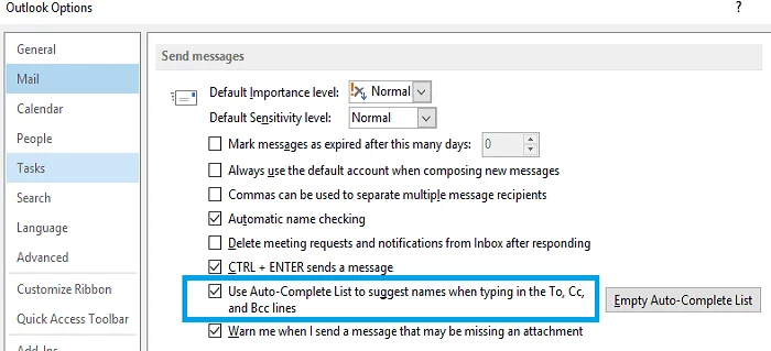 Outlook Kişi Listesinin Doldurulmaması Nasıl Onarılır