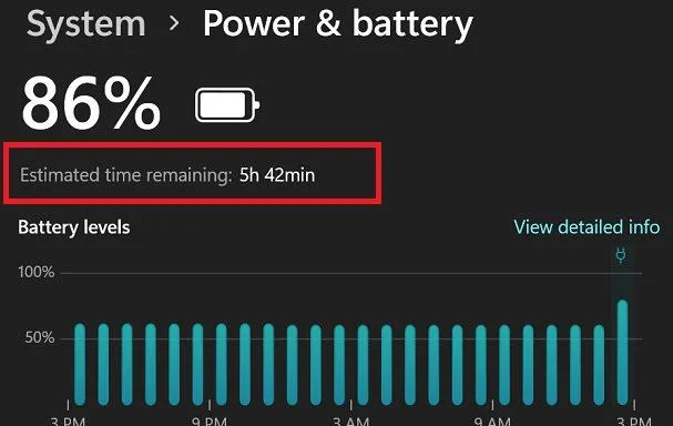Windows 11: Kalan Pil Süresi Nasıl Kontrol Edilir Windows 11: Kalan Pil Süresi Nasıl Kontrol Edilir