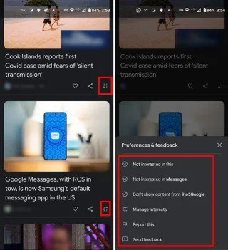 De Google Discover-feed in-, uitschakelen en beheren