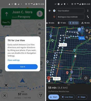 Yayalar için Google Haritalar Canlı Görünümü Nasıl Kullanılır