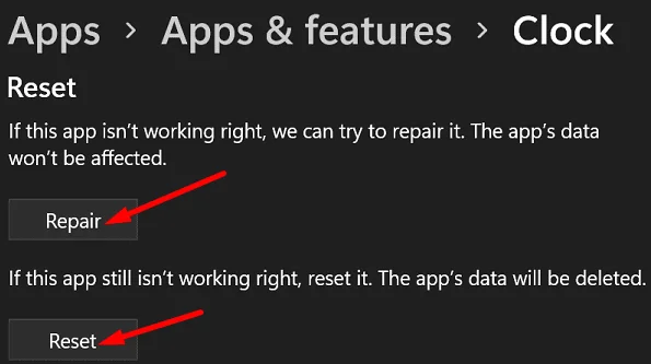 Windows 11: Cách khắc phục ứng dụng Đồng hồ không tải