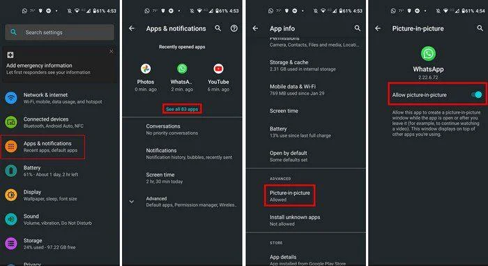WhatsApp: Cum să utilizați modul Picture-in Picture