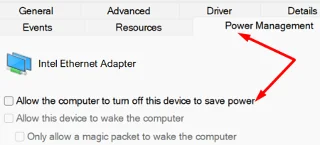 Düzeltme: Ethernet Seçeneği Windows'ta Kullanılamıyor