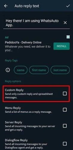 WhatsApp'ta Mesajları Otomatik Yanıtlama