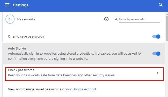 Chrome'da Zayıf Şifreler Nasıl Bulunur?