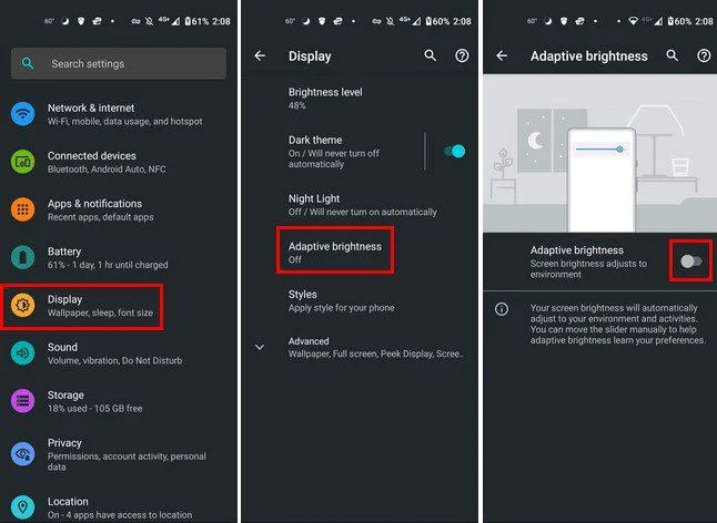 Cum să remediați luminozitatea adaptivă care nu funcționează pe Android