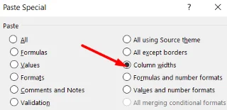 Excel'de Sütun Genişliğini Otomatik Olarak Ayarlama