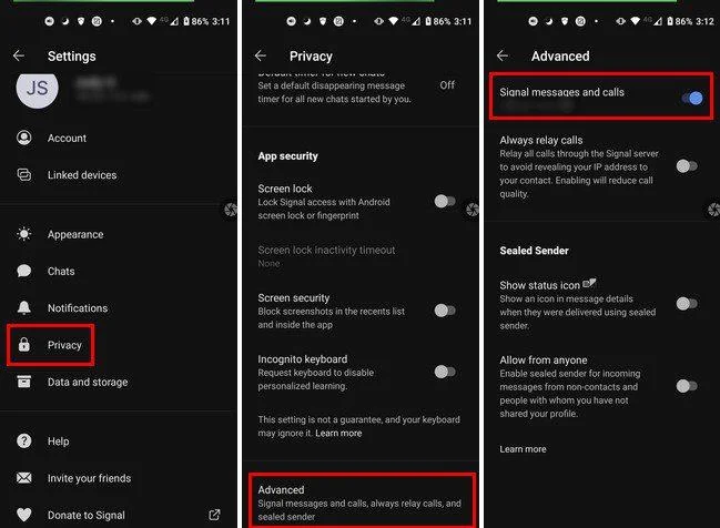 Signal'de Telefon Numaranızı Nasıl Değiştirirsiniz?