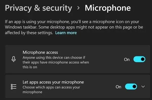 Düzeltme: AirPods Mikrofonu Windows 11'de Çalışmıyor