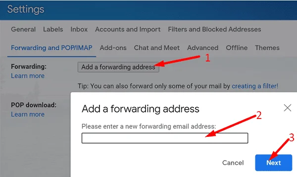 Gmail: Belirli Göndericilerden Gelen E-postaları Otomatik Yönlendirme