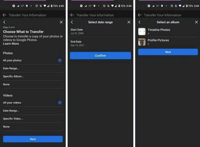 Facebook Fotoğraflarınızı Google Fotoğraflar'a Nasıl Kaydedebilirsiniz?
