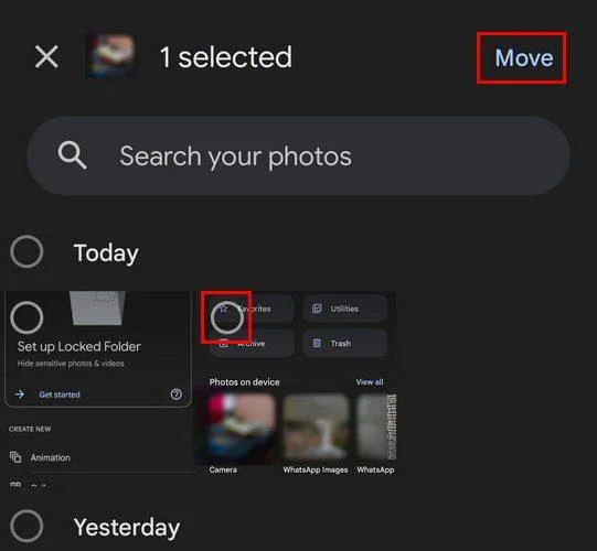 Google Fotoğraflar'da Kolayca Kilitli Bir Klasör Nasıl Oluşturulur