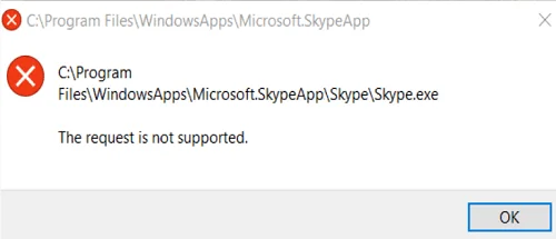 Düzeltme: "İstek Desteklenmiyor" Windows Hatası