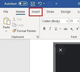 เพิ่มรูปภาพใน Microsoft Word
