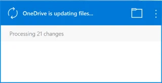 Düzeltme: OneDrive, Windowsta Değişiklikleri İşlerken Takıldı