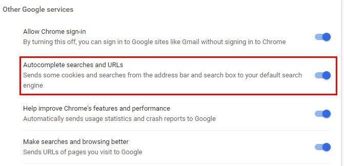 Chrome: Arama Önerileri Nasıl Kapatılır