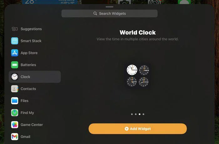 iPadOS 15 – Widget'ları Bir Şampiyon Gibi Hızlı Bir Şekilde Ekleme