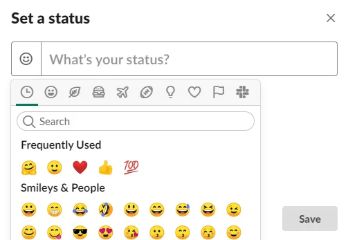 Cara melihat anggota saluran dan statusnya di Slack
