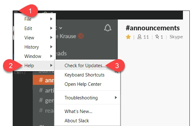 Ce trebuie făcut dacă Slack nu se va actualiza pe computerul meu