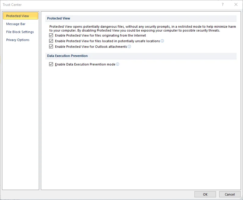 REVISIÓN: SharePoint no abre documentos de Excel o Word