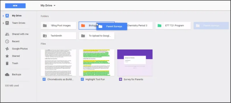 Como mover pastas no Google Drive [Guia completo]