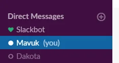 Créer un rappel dans Slack