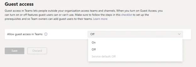 Akses Tamu Microsoft Teams kini diaktifkan secara default